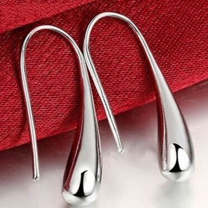 New Stamped 925 Silver Unique Earrings